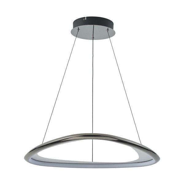 LED Pendant GETAFE MD3888-1S-3BCT 34W 3000K black/chrome                                                                                                                                                                                                       