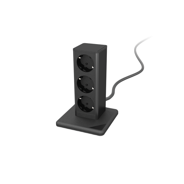 STAND UP 3xSHUKO SOCKET, BLACK                                                                                                                                                                                                                                 