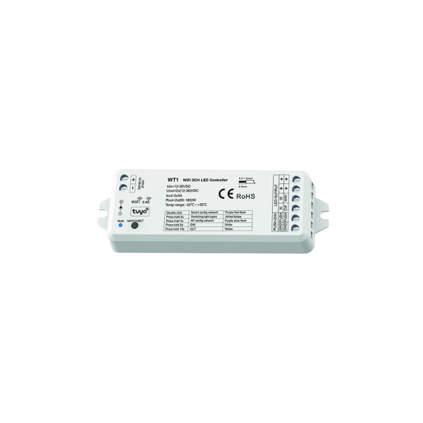 V5-L(WT) 5 CHANNELS TUYA WI-FI & RF CONTROLLER                                                                                                                                                                                                                 