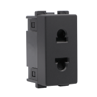 LECCE DOUBLE PIN SOCKET ANTHRACITE