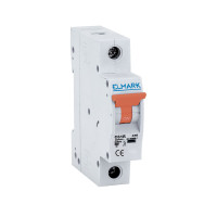 RESIDENTIAL TYPE MINIATURE CIRCUIT BREAKER C61R 2A 1P 6kA CURVE C                                                                                                                                                                                              