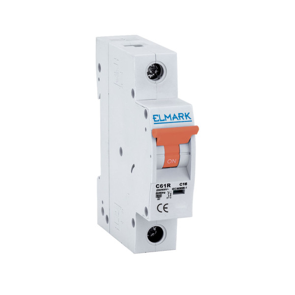 RESIDENTIAL TYPE MINIATURE CIRCUIT BREAKER C61R 6A 1P 6kA CURVE C                                                                                                                                                                                              