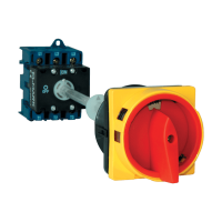 ROTARY SWITCH LW30-20 20A 3P WITH EXTENSION AND LOCK