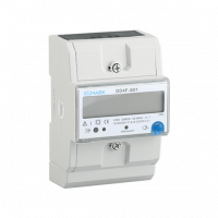 KWH METER FOR DIN-RAIL DD4F-S01, SINGLE PHASE, FOUR TARIFF, 4 MODULES