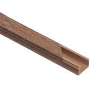 2m. 16x16 PLASTIC CABLE TRUNKING CT2 BEECH                                                                                                                                                                                                                     
