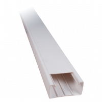 2m.30X16 ADHESIVE PLASTIC CABLE TRUNKING