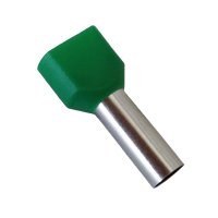 INSULATED CABLE TERMINALS TЕ6014/GREEN (100 pcs. per pack)