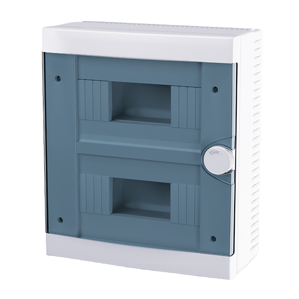 PLASTIC BOX FOR SURFACE MOUNTING 16 (2X8) WAY 