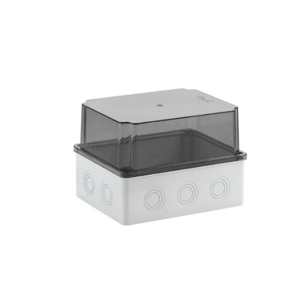 DISTRIBUTION BOX 380X280X130 TRANSPARENT LID, IP65                                                                                                                                                                                                             