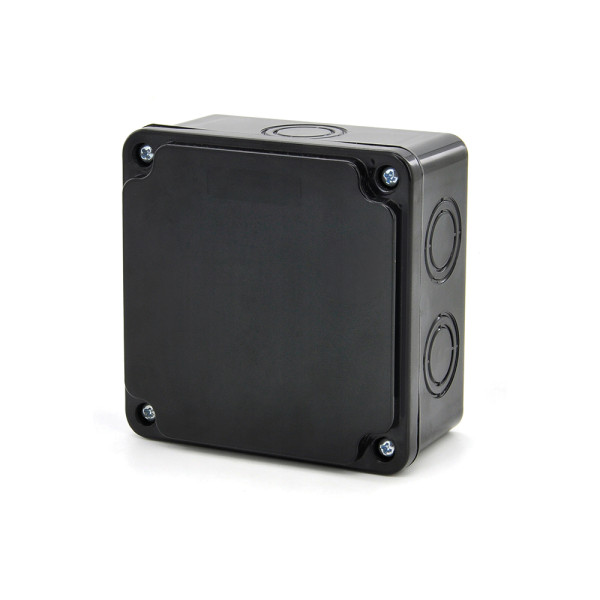 DISTRIBUTION BOX 280X210X74 BLACK, IP65                                                                                                                                                                                                                        