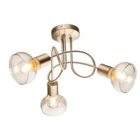 ADDY CEILING LAMP 3XE14 GOLD