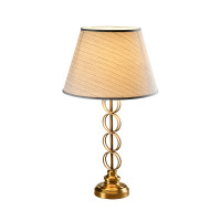 ELBA TABLE LAMP 1XE27 GOLD/FLAX