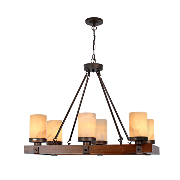 GRACE CHANDELIER 6XE27 700X400mm 