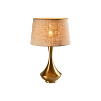 PIETRO TABLE LAMP 1XE27 GOLD/FLAX