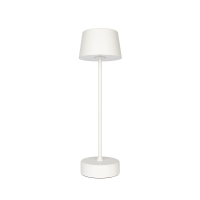 SONIA TABLE LAMP 3W WHITE WITH  DIMMER & BATTERY