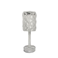 3CCT LED Touch Table Lamp, Rechargeable, Adjustable White Light