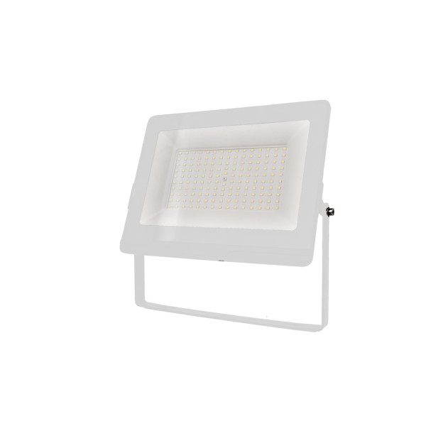 OMEGA100 LED FLOODLIGHT 100W 4000K IP65+EM, WHITE                                                                                                                                                                                                              