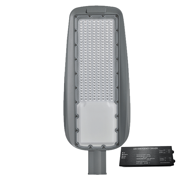 PRAGUE SMD LED STREET LIGHT 200W 5500K IP65+EMERGENCY KIT