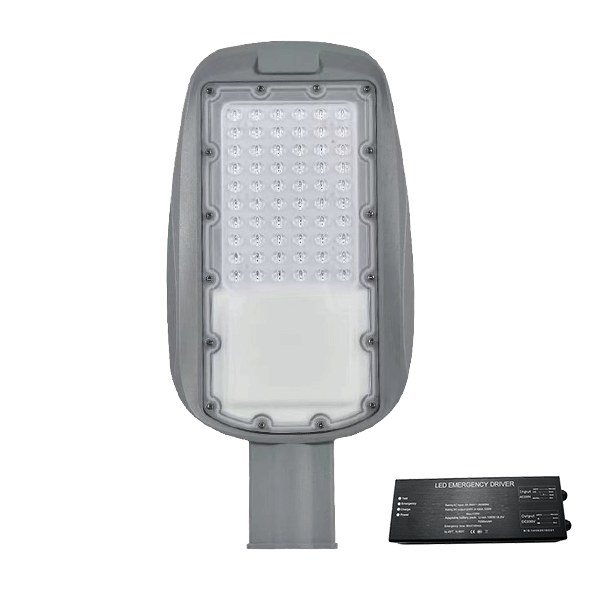 PRAGUE SMD LED STREET LIGHT 50W 4000K IP65+EMERGENCY KIT