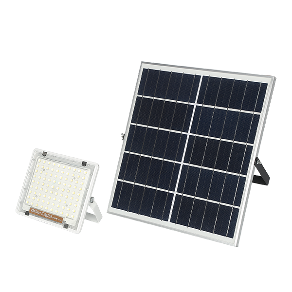 SOLAR LED FLOODLIGHT 100W IP54 WITH MOVABLE PANEL