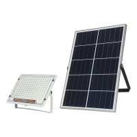 SOLAR LED FLOODLIGHT 200W IP54 WITH MOVABLE PANEL
