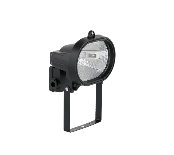 LED FLOODLIGHT &quotHALOGEN" TYPE WITH LED BULB J78 5.5W, BLACK