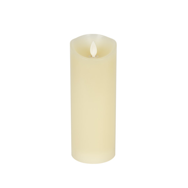 DECORATIVE CANDLE 2700K 200MM 3XAAA IVORY