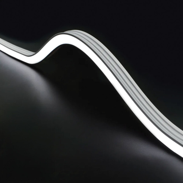 RECESSED SILICONE LED NEON FLEX SIDE BEND 10W/m 4000K IP44-5M                                                                                                                                                                                                  