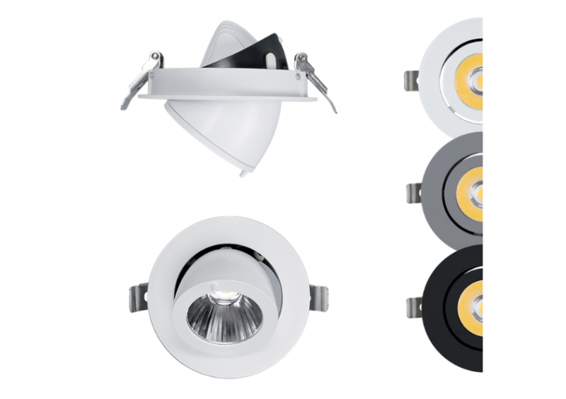 How do you determine the required number of LED downlights in every room in your home?