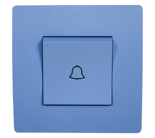 BASIC TG112 DOORBELL SWITCH BLUE
