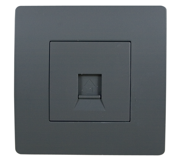 BASIC TZ112 COMPUTER LINE SOCKET GRAPHITE