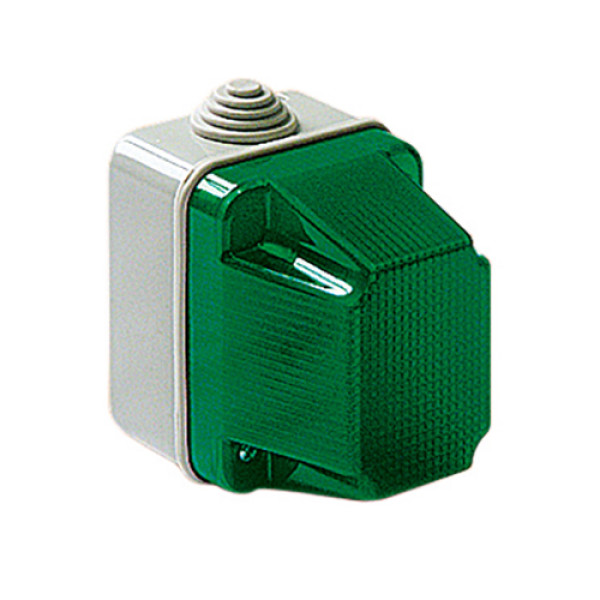 EC320 SURFACE WARNING LIGHT IP55 GREEN                                                                                                                                                                                                                         