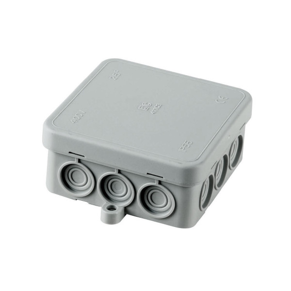 EC411 JUNCTION BOX 75Х75MM HALOGEN FREE, IP55                                                                                                                                                                                                                  