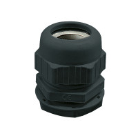 EC CABLE GLAND PG 21, BLACK                                                                                                                                                                                                                                    