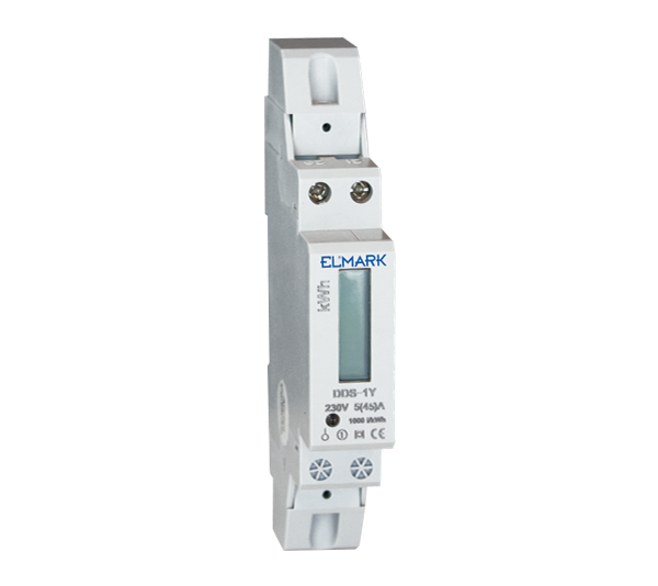 KWH METER FOR DIN-RAIL DDS-1Y-45 5/45 230 ONE TARIFF