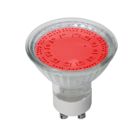 LED LAMP SMD2835 3W GU10 230V 3000K RED