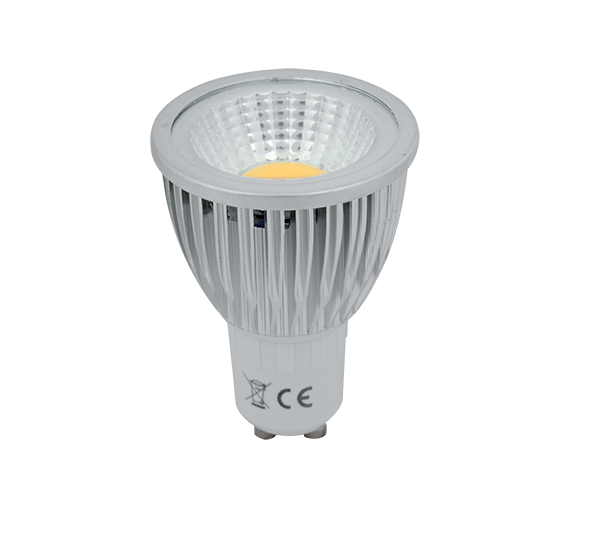 LED LAMP LEDCOB 5W GU10 230V WARM WHITE