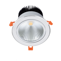 LED DOWNLIGHT RDL60COB 20W 230V 2700K 60° WHITE