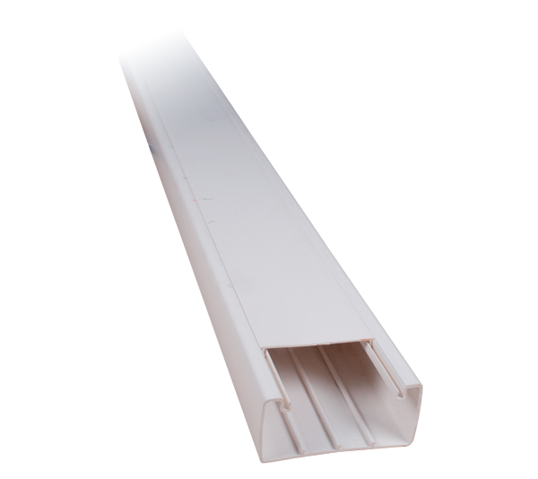 2M 25x16 SELF ADHESIVE PLASTIC CABLE TRUNKING CT2
