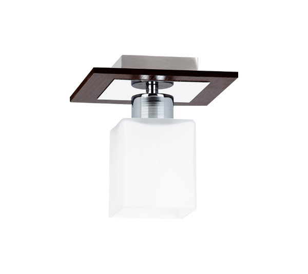 6531 ALBA CEILING LAMP 1ХЕ27 WENGE L150XW150mm