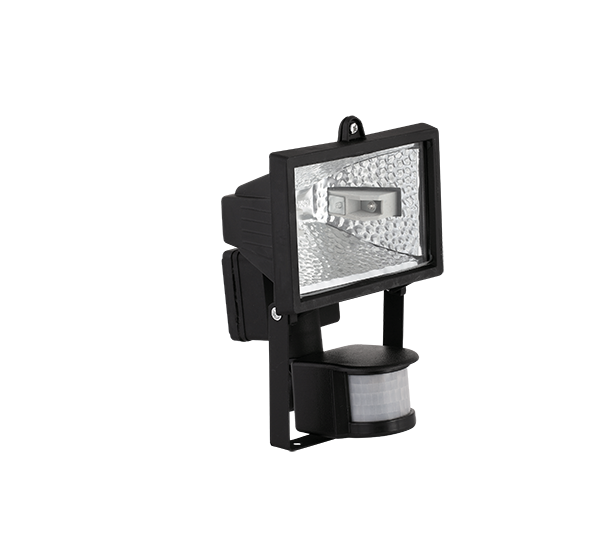 HV150S/B HALOGEN FLOODLIGHT WITH SENSOR 150W BLACK