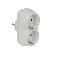 ADAPTER DOUBLE WHITE
