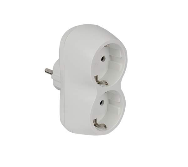 ADAPTER DOUBLE WHITE