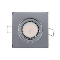 LED METAL SQUARE SPOTLIGHT PAR 16 5.5W 2700-3000K SATIN NICKEL