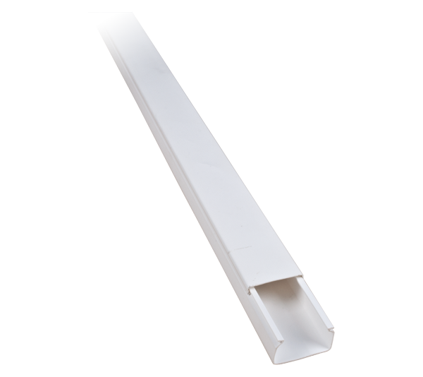 2M 100x60 PLASTIC CABLE TRUNKING CT2