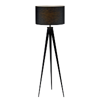 TOMY FLOOR LAMP 1XE27 DARK GREY D400XH1550mm 