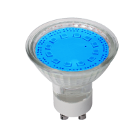 LED LAMP SMD2835 3W GU10 230V 3000K BLUE