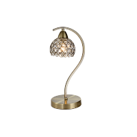 LIZA TABLE LAMP 1XE14 ANTIQUE BRASS H330mm 