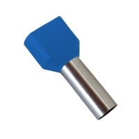 INSULATED CABLE TERMINALS TЕ7508/BLUE (100 pcs. per pack)