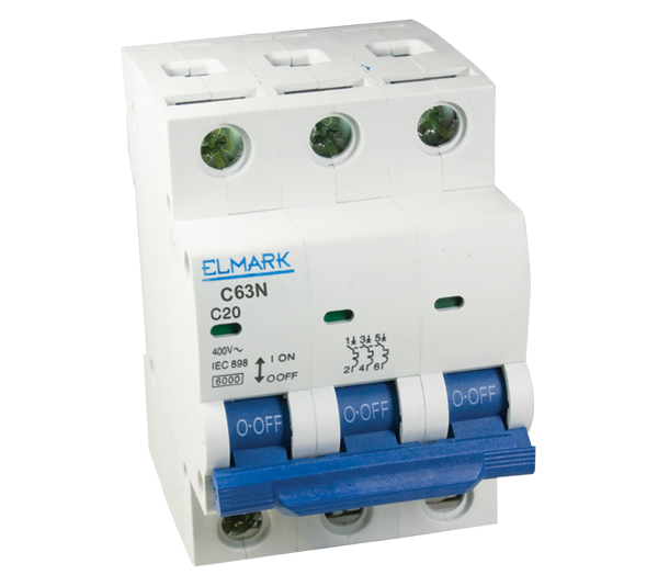 CIRCUIT BREAKER 6КА C63N/32A CURVE С 